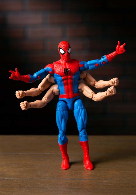 Marvel Legends Six Arm Spider Man Collectible Action Figure
