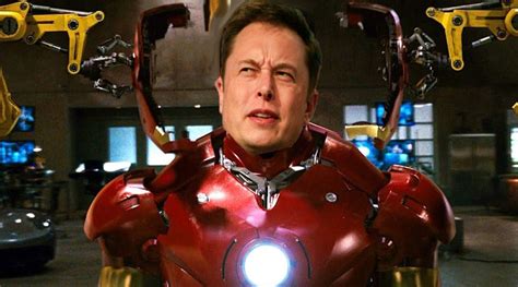 Elon Musk Blacks Out Builds Iron Man Suit The Sack Of Troy