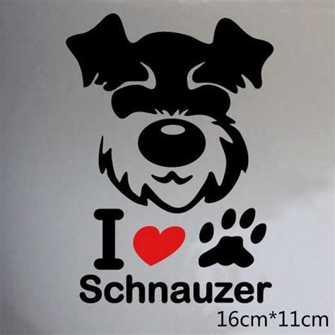 Miles de dibujos para colorear y pintar de animales domésticos, de tus personajes y dibujos favoritos! Schnauzer Dog Car Decal | Perros snauzer, Perros schnauzer ...
