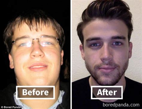 Transformations Show What Weight Loss Does To The Face Daily Mail Online