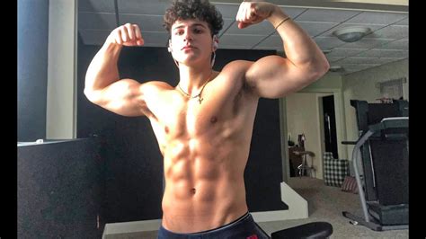 New Badass Home Gym Back And Biceps 17 Year Old Natty Bodybuilder