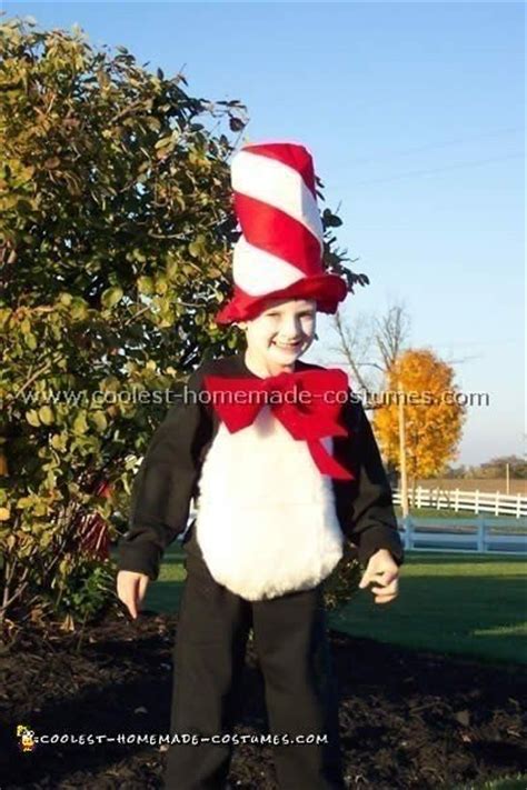 Coolest Ever Homemade Cat In The Hat Costume Ideas