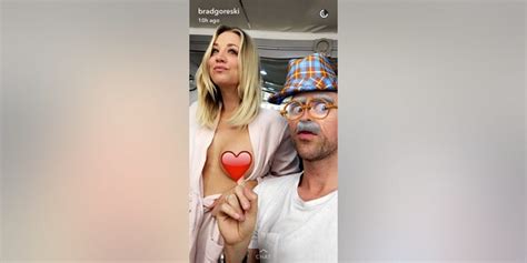 Kaley Cuoco Exposes Her Bare Breast On Snapchat Fox News