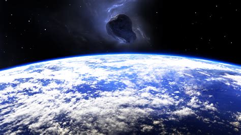 Fondos De Pantalla Planeta Tierra Meteorito Espacio 3840x2160 Uhd 4k