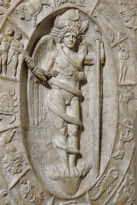 Mithras And Phanes Ancient Statues Greek Art Ancient Art