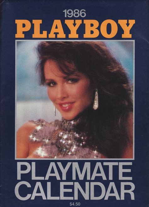 Playboy Playmate Wall Calendar 1986 Playmate Wall Calendars The