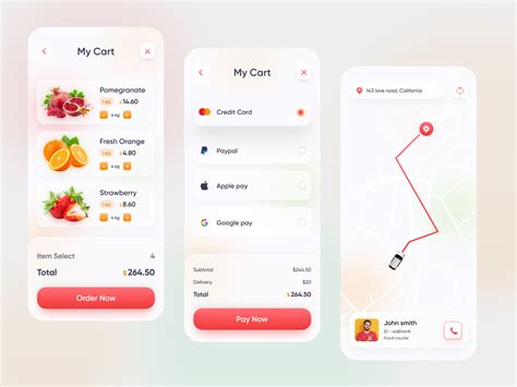 Grocery Delivery App Design Full By Rakib Kowshar For Unopie Design