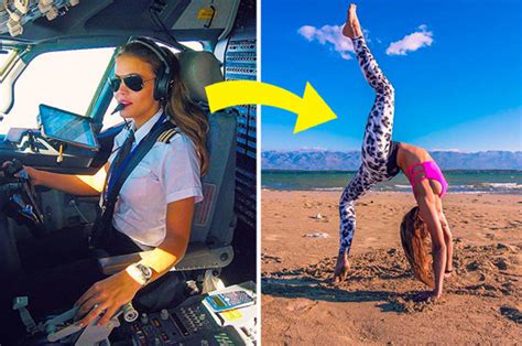Sexy Swedish Pilot Sexy Pilot Malin Rydqvist Soars To Fame Online