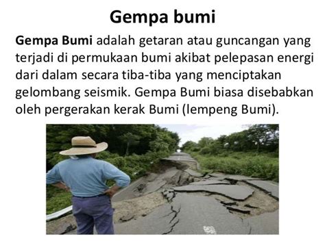 Teks Eksplanasi Gempa Bumi / Teks eksplanasi b.indo gempa bumi / Gempa