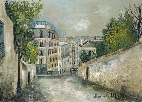 Maurice Utrillo 1883 1955 Rue Du I 1000 Quadri Più Belli Di