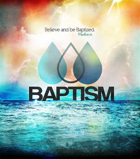 Baptism Graphic Idea Worship Baptism Pinterest