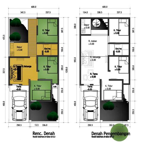 Denah Dan Konsep Rumah Kecil Minimalis 2 Lantai Interiordesignid