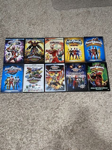 Power Rangers DVD Lot Of EBay