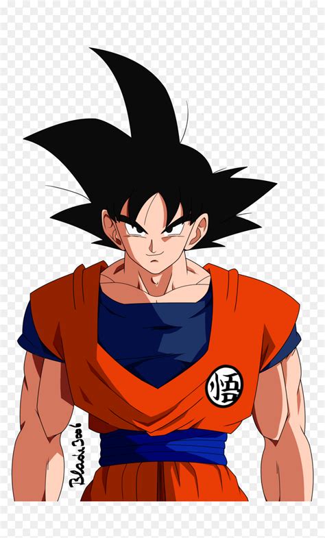 Goku Art Android 18 Drawing Goku Simple Painting Hd Png Download Vhv