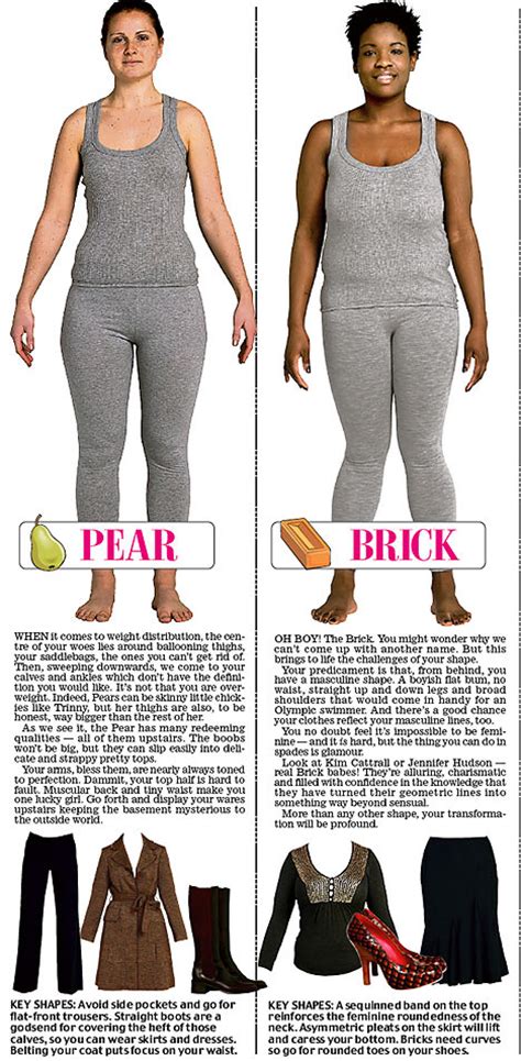 Woman Body Types Female Body Types Which Are You Which Do You