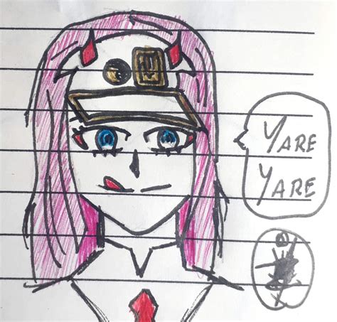 Zero Two Com Cap Do Jotaro 👍 Jojos Bizarre Adventure Br Amino