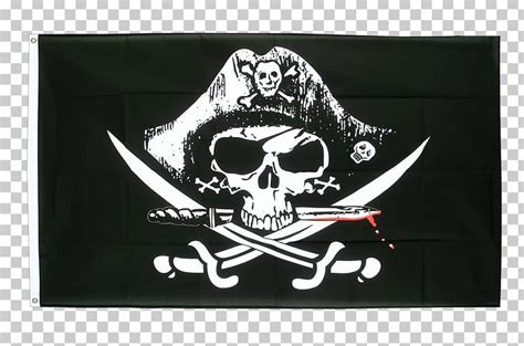 jolly roger flag edward teach piracy skull and crossbones png clipart black blackbeard brand