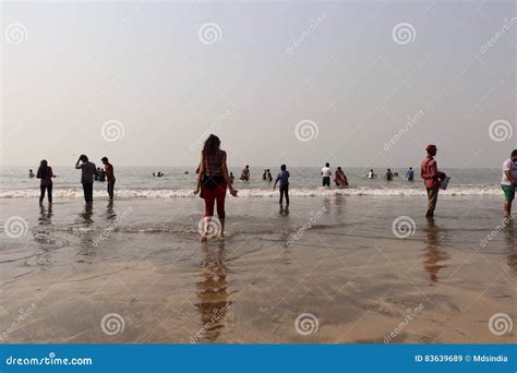 Juhu Beach In Mumbai Editorial Stock Image Image Of City 83639689