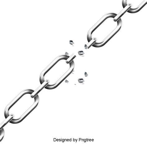 Broken Chains Hd Transparent Broken Chains Chain Clipart Chain Shackle PNG Image For Free
