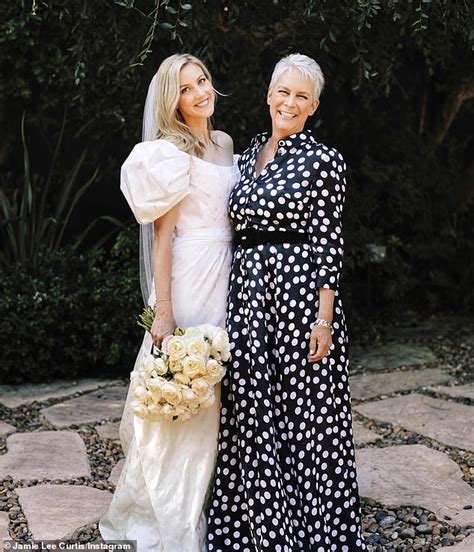 Jamie Lee Curtis Celebrates Daughter Rubys Beautiful Wedding To