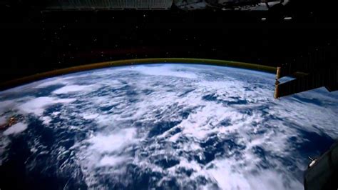 Orbiting Planet Earth On Board Nasa Satellite 720p