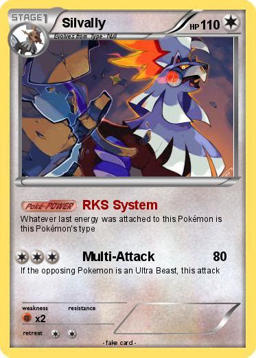 Pokémon Silvally 4 4 Rks System My Pokemon Card