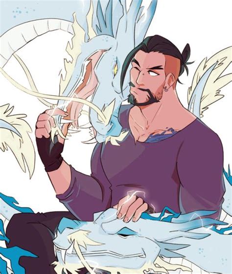What Exactly Are Dragons Overwatch Fan Art Hanzo Shimada