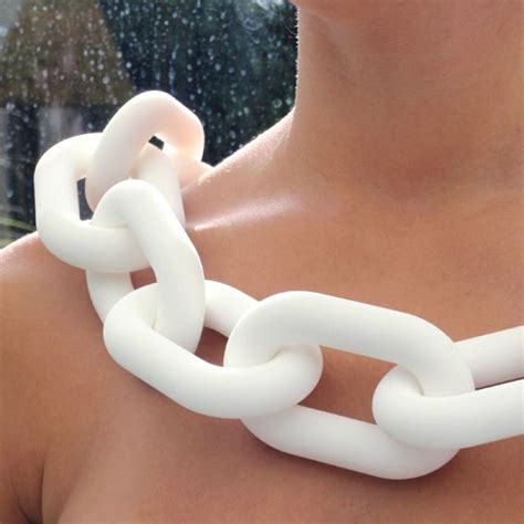 Necklace Chain From The 3d Printing Collectionmore At
