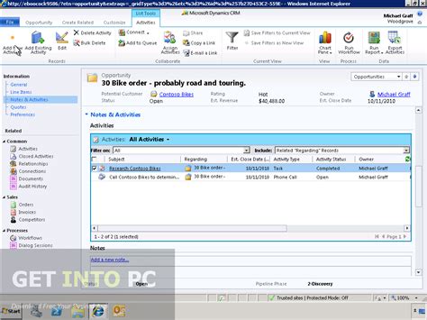 Crm aka customer relationship management are applications that manage customers in relation to enterprise life. Microsoft Dynamics CRM 2011 Free Download