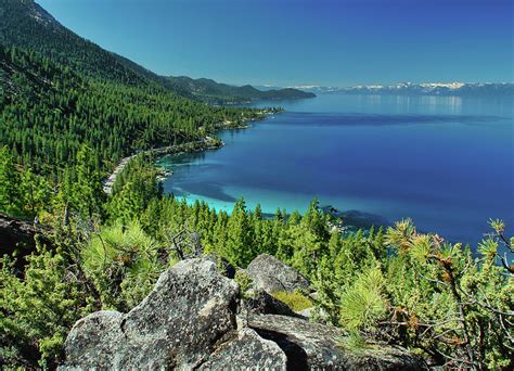 Lake Tahoe Above Photograph By Jim Lamorder