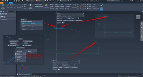 Ellipse Lenght Dimension Autodesk Community