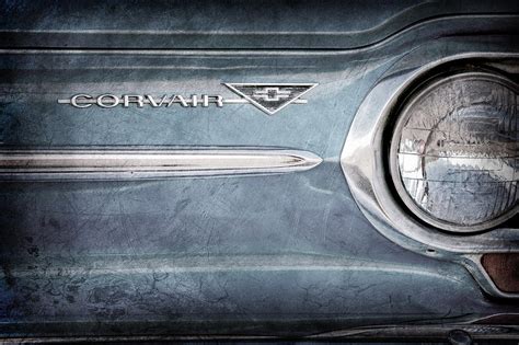 Chevrolet Corvair Emblem Photograph By Jill Reger Fine Art America