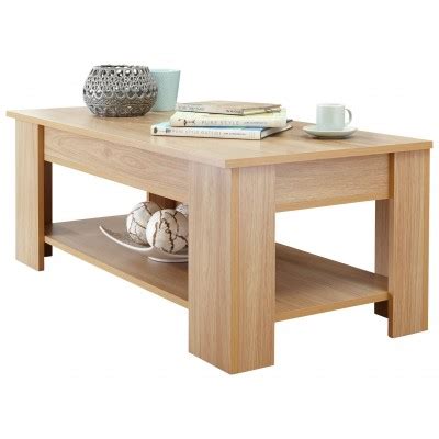 Elegant white & walnut lift top coffee table: Argos Product Support for Lifting Coffee Table - Oak ...