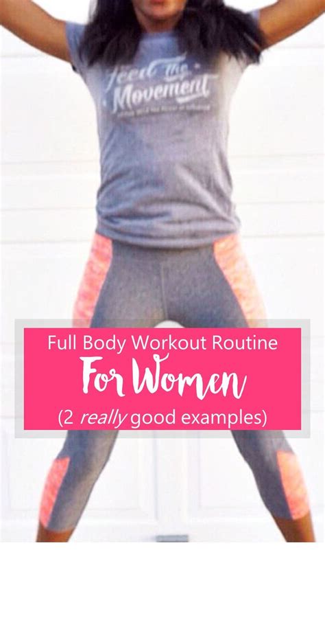 Full Body Workout Routine For Women 2 Really Amazing Examples Koboko