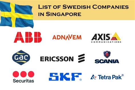 List Of Swedish Companies In Singapore