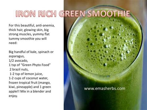 Pin by Parker on Juicing | Foods with iron, Iron rich ...