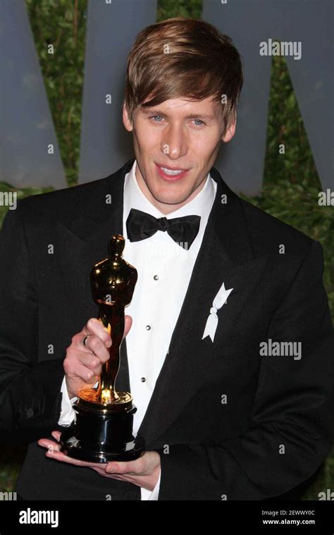 screenwriter dustin lance black attends the vanity fair oscar party at sunset tower in west
