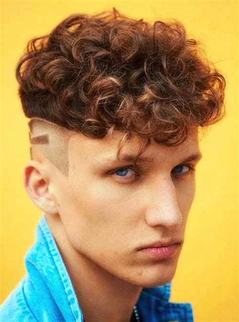 Pin Em Curly Hairstyles For Men
