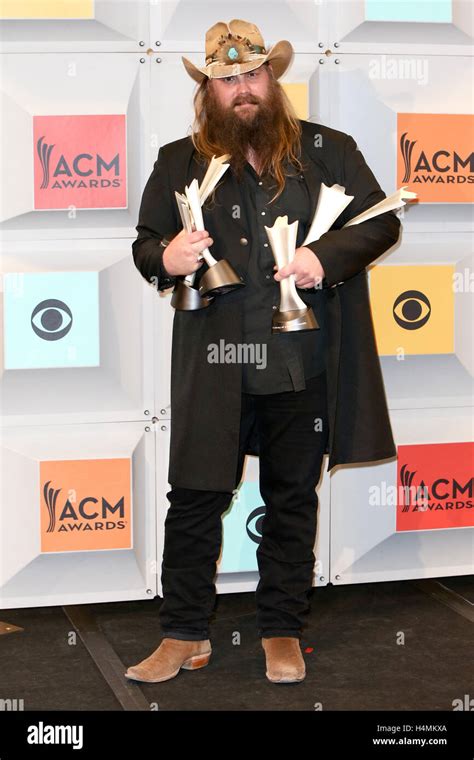 Singer Songwriter Chris Stapleton Winner Of The Male Vocalist Of The Year New Male Vocalist Of