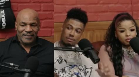 Mike Tyson Offers Advice To Blueface And Chrisean Rock Once We