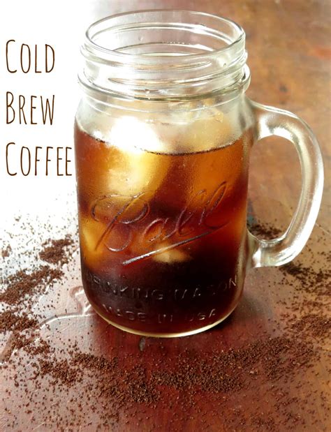 The standard ratio is approximately 2 tablespoons of coffee per 6 ounces of water. Cold Brew Coffee - Sprinkle Some Sugar