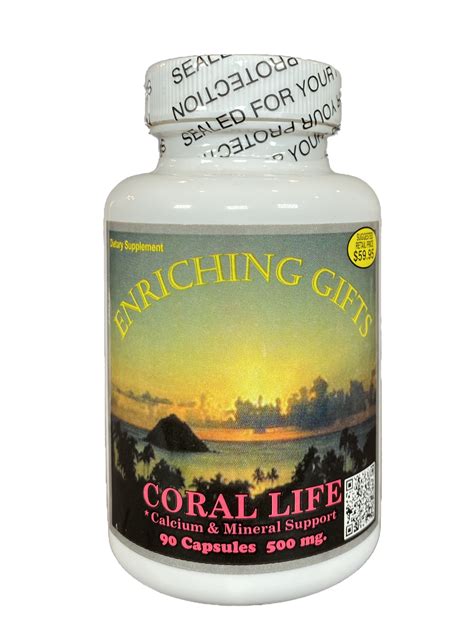 CORAL LIFE - 90 CAPSULES | Enriching Gifts