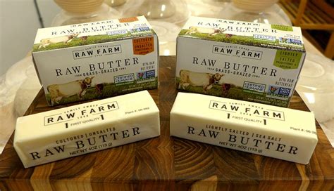 Raw Farm Butter Lightly Salted 1 Lb 4 Sticks Random Acts Of