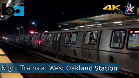 Night Trains At BART S West Oakland Station BART San Francisco