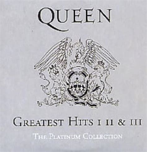 Queen Greatest Hits I Ii And Iii The Platinum Collection Spanish Promo