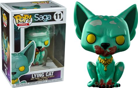 Funko Pop Comics Saga Lying Cat Bloody Edition Limitée Lj Shop