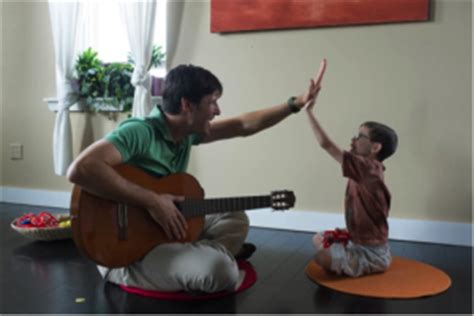 The cochrane collaboration provided evidence that music therapy may help children gain improved function in the core domains of autism: Music Therapy | The Arc's Autism Now Center