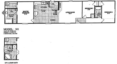 All floor plans can be viewed larger or downloaded. floorplans photos oak creek manufactured homes ...