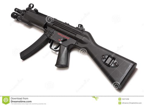 Legendary Mp5 Submachine Gun Weapon Series Stock Photo Image Of