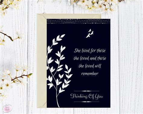 Bereavement Card So Sorry For Your Loss Card Sympathy Card Etsy